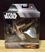 Hot Wheels Star Wars Starships Select Republic Gunship (2021) **NEW IN BOX**