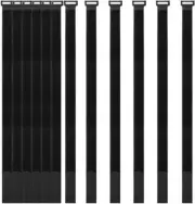 [12 Pack] 1 X 24" Hook and Reusable Fastening Securing Cable Straps Durable