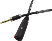 6.3 mm 1/4" TRS Stereo Extension Cable