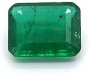 [DENMOUS] 7.25 Carat Natural Emerald Stone with Lab Certified Card Natural Emerald Stone/Original Emerald Gemstone/Panna Gemstone for Men's and Women's-AMZ14083, Small, Gemstone