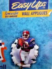Football Player Break Out Removable Wall Applique Decal 19x32 Village Easy Up