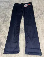 New Levis 512 Slim Taper Stretch Jeans Youth's Teen Size 16 28 X 30 Denim Dark