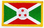 BURUNDI BURUNDIAN FLAG PATCHES backpack PATCH BADGE IRON ON NEW EMBROIDERED