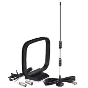 Magnetic Base FM Radio Antenna FM Antenna and AM Loop Antenna for Pioneer Onk...