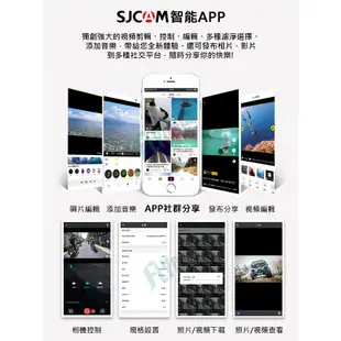 SJCAM C100 高清WIFI 防水磁吸式微型攝影機/迷你相機