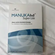 MANUKA HD SUPER LITE HONEY DRESSING, MM0071, 4" X 5" - 6 Included New In Box