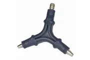 3 way F Connector Seating Pre-threading Tool for RG6 and RG59