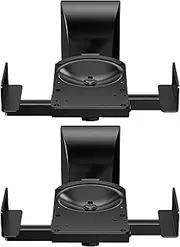 Speaker Wall Mount - Multifunctional Wall Brackets, Adjustable Speaker Holder, 2X Modern Design, Fits Small and Large Speakers | Supports Up to 55lbs, Ideal for Home Audio, Surround Sound Systems