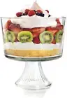 Monaco Glass Trifle Bowl, 104 Oz