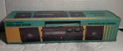 Vintage Suntone Boom Box System Radio Speakers 1996 Unused in Original Box