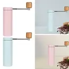 Manual Coffee Grinder CNC Stainless Steel Burr Hand Mill for Home