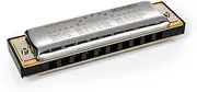 Hohner BGRVR FSHarp Big River Harp, F SHarp, Major