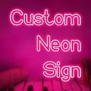 Design Your Own Neon Sign Artwork Real Glass Handmade Bar Man Cave Gift Decor
