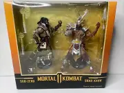 Mortal Kombat - Sub-Zero vs Shao Khan Action Figure, 2 Pack - McFarlane Toys