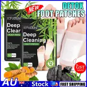 Upto500 Pack Detox Foot Patches Pads Natural plant Toxin Removal Sticky Adhesive