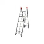 5 STEP COLLAPSIBLE PORTABLE LADDER HOME CLEANING PLATFORM BENCH STOOL TELESCOPIC