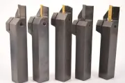5PC MGEHR1616 lathe turning tool holder Grooving cutting tool + 5PCS MGMN insert