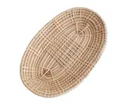 Bread Basket Wicker Storage Basket - Small Woven Basket,Small Wicker Basket,Bread Baskets for Serving,Rattan Basket for Bread