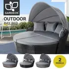 Gardeon Outdoor Sun Lounge Setting Furniture Sofa Wicker Day Bed Patio Garden