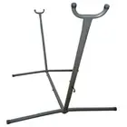 Vivere Universal Hammock Stand 44" H, Collapsible Metal Material In Charcoal