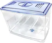 Leefasy Breeder Box Hatching Box Easy Installation Large Capacity Clear Incubation Box Fish Tank Hatchery for Shrimp Guppy Fish Betta