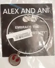 Disney Parks ALEX AND ANI Star Wars Rebellion Charm Bracelet