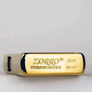 {公司貨 最低價}ZORRO佐羅高顏值防風煤油打火機鈦金光板鏡面簡約創意潮節日禮物