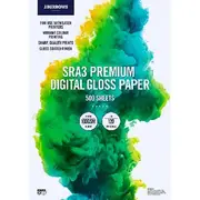 J.Burrows SRA3 100gsm Digital Coated Paper Gloss 500 Sheets