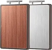 Meat Cutting Board - Double Sided Cutting Board | Non Slip Chopping Boards for Kitchen, Kitchen Utensils Gadgets for Vegetables Pastry Bread Sushi Raw Cooked Home Restaurant Commercial