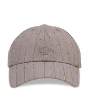 Maje Studded Striped Cap