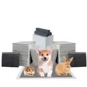 400 Pet Training Pads for Dogs Ultra-Absorbent Charcoal Puppy Underpads - Small
