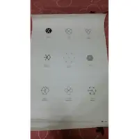 在飛比找蝦皮購物優惠-EXO LOGO海報