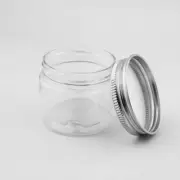 10X Empty Clear Screw Cosmetic Makeup Cream Lip Gloss Container 50g Capacity