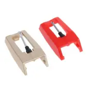 2Pcs Stylus Replacement Needle for Vinyl Player Diamond Stylus Record Player