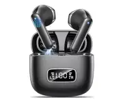 Wireless Earbuds, Bluetooth 5.3 Noise Cancelling Mic, Waterproof