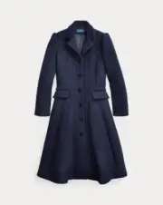 Polo Ralph Lauren Wool-Blend Princess Coat Girls Size - 3/3T