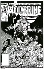 Wolverine 1 Cover Recreation