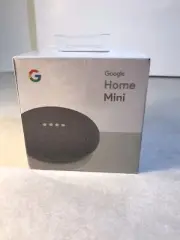 Brand New Sealed Google Home Mini Charcoal Smart Speaker w Google Assistant