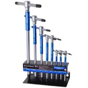 Powerbuilt 8 Piece Metric T-Handle Hex Key Wrench Set - 941645