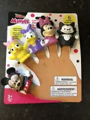 Minnie Mouse Vinyl Finger Puppets Minnie Mickey Daisy Cuckoo Loca Figaro