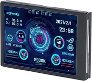 IPS USB Mini Screen CPU GPU RAM HDD Data Monitor Type C Sub Screen 3.5in V2 (Advanced Edition)