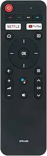 [PERFASCIN] HTR-U28 Replace Voice Remote Control Fit for Kogan/Haier Smart Android LED HDTV TV LE40K6600G HTRU28 H50S6UG H65S6UG KALED32RH9000SUA H55S6UG