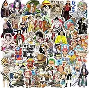 Junkyard One Piece Anime Vinyl Stickers for laptops Electronic Gadgets Kids (Pack of 50)