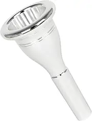 BIUDECO Professional Tuba Replacement Mouthpiece 13.3mm Size Fit for Trumpet Players Elegant Design