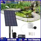 Aquarium Air Pump 5V 2.5W Solar Pond Pump Solar Aerator for Landscape Decoration