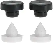 Viwerel Pedal Stop Pad, Brake Pedal Accelerator Stop for Honda Accord Civic Acura Integra Legend Crosstour Element Insight Odyssey Replace Dorman 74015 46505-SA5-000 1010791 46505SA5000 (2)