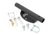 Rough Country Bed Rail Mount Flag Pole Holder-Black; 117501