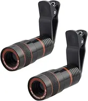 UTHCLO Telephoto Lens Clip for Phone Camera Macro Lens Clamp High- Compact Lightweight Ideal for Concert