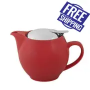 6x Teapot w Infuser 500mL Rosso Red Bevande Tealeaves Tea Leaf Coffee Brew Pot