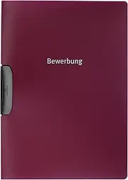 Durable HUNKE & Yoke Home DURASWING Job Application, Polypropylene, 30 Sheets of Aubergine/Dark Red